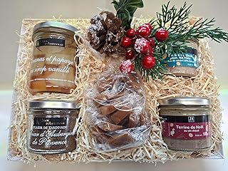 Coffret Savourez le Bonheur, Assortiment Gastronomique de Terrines et Spécialités Françaises, Collection Festive